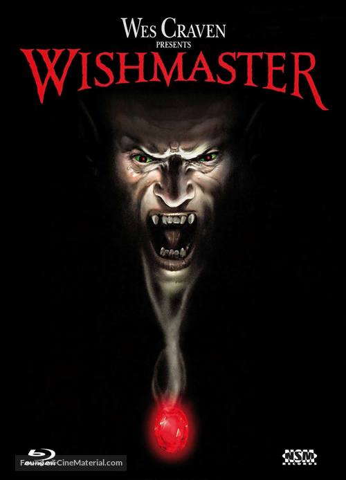 Wishmaster - Austrian Blu-Ray movie cover