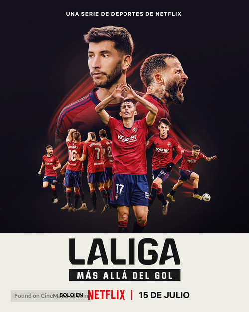 &quot;LaLiga: M&aacute;s all&aacute; del gol&quot; - Spanish Movie Poster