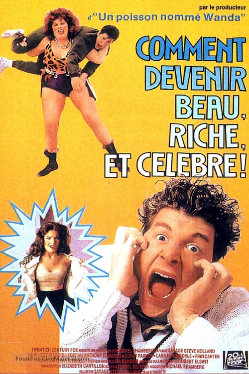 How I Got Into College (1989) French movie poster