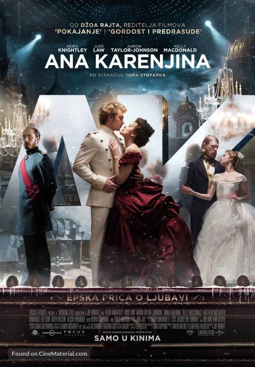 Anna Karenina - Croatian Movie Poster