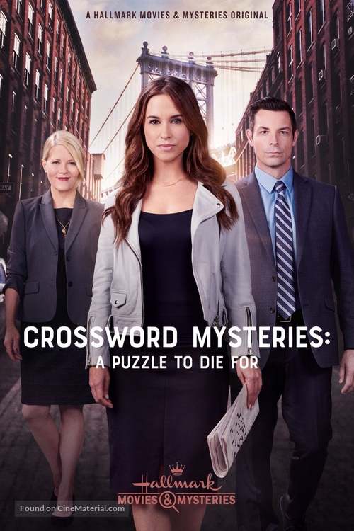 &quot;The Crossword Mysteries&quot; A Puzzle to Die For - Movie Poster