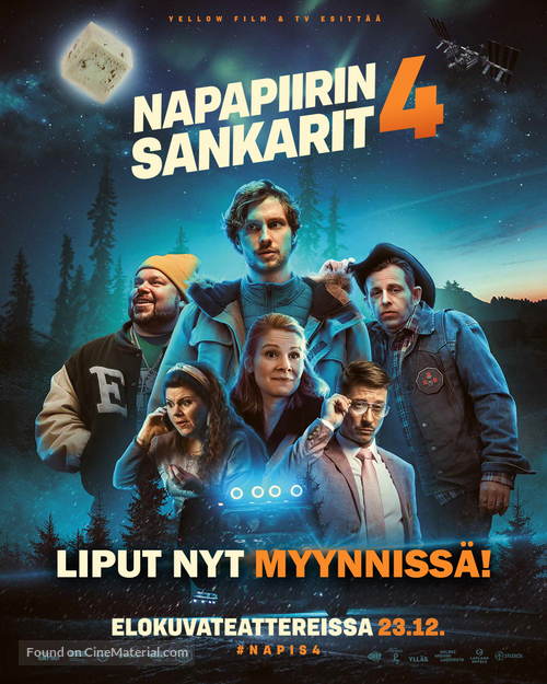 Napapiirin sankarit 4 - Finnish Movie Poster