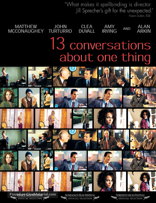 Thirteen Conversations About One Thing - Movie Poster