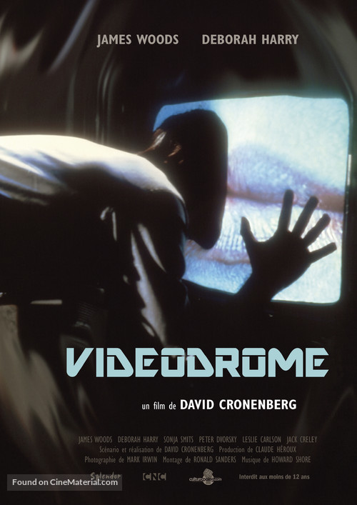 Videodrome - French Movie Poster