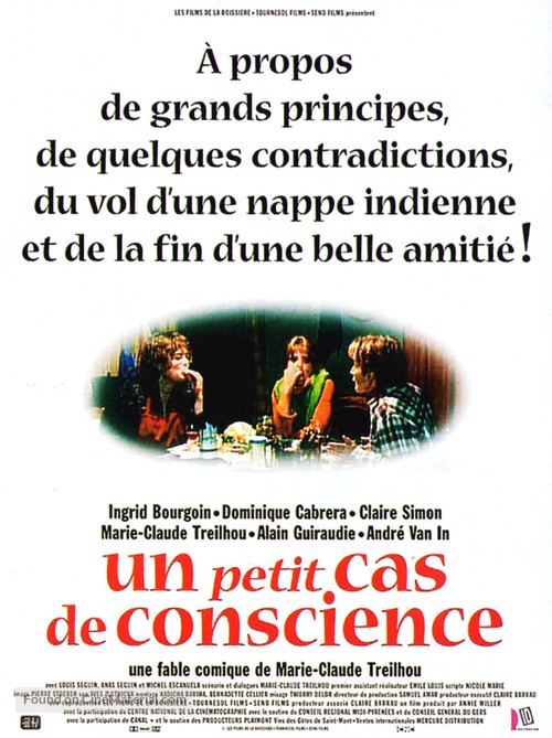 Un petit cas de conscience - French Movie Poster