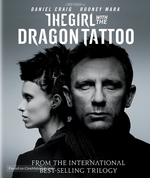 The Girl with the Dragon Tattoo - Blu-Ray movie cover