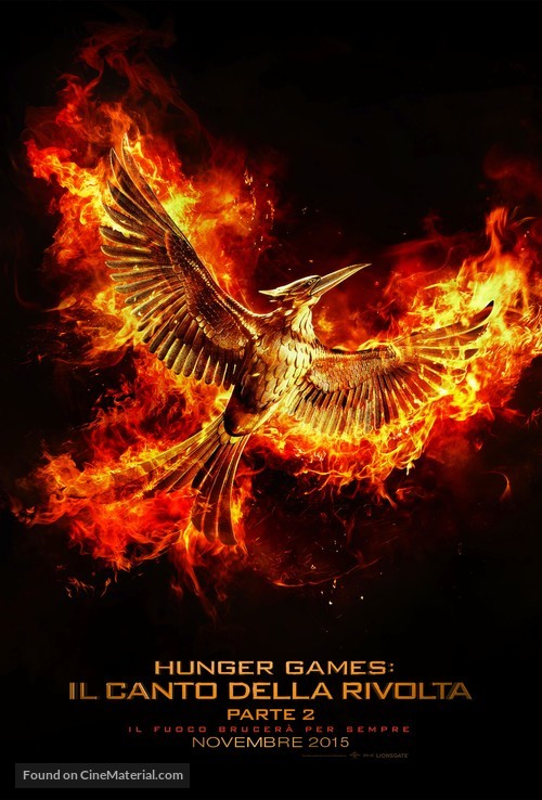 The Hunger Games: Mockingjay - Part 2 - Italian Movie Poster