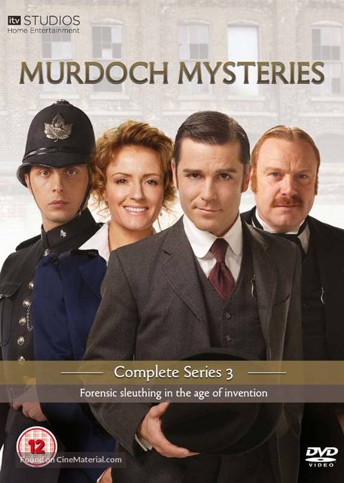 &quot;Murdoch Mysteries&quot; - British DVD movie cover
