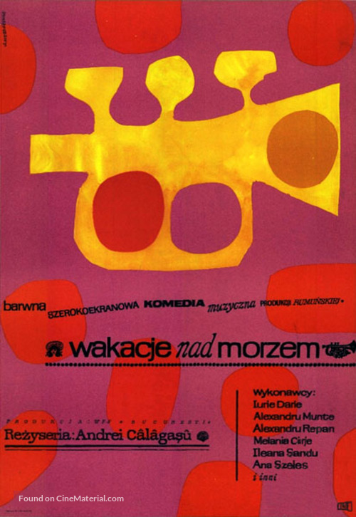 Vacanta la mare - Polish Movie Poster