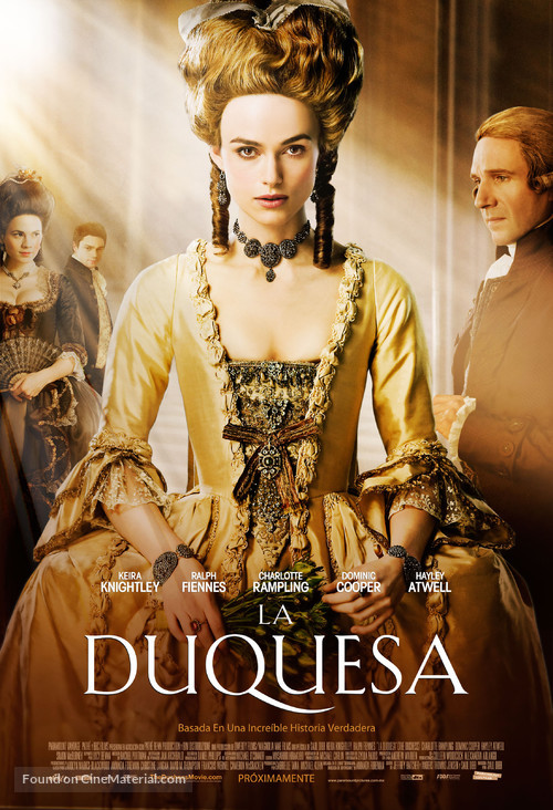 The Duchess - Mexican Movie Poster
