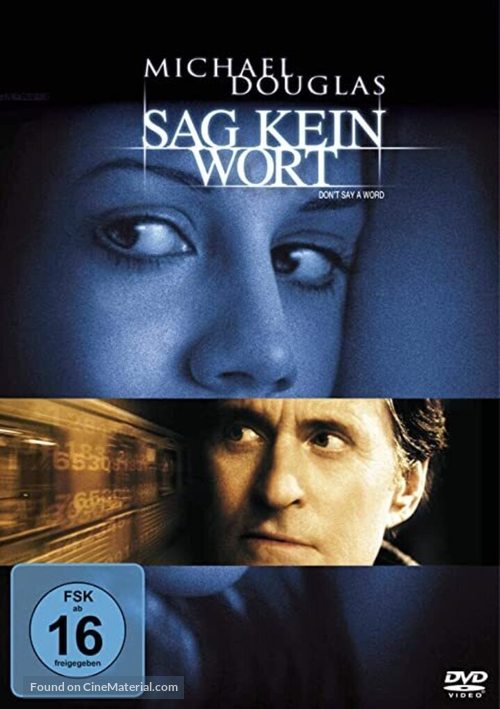 Don&#039;t Say A Word - German Movie Cover