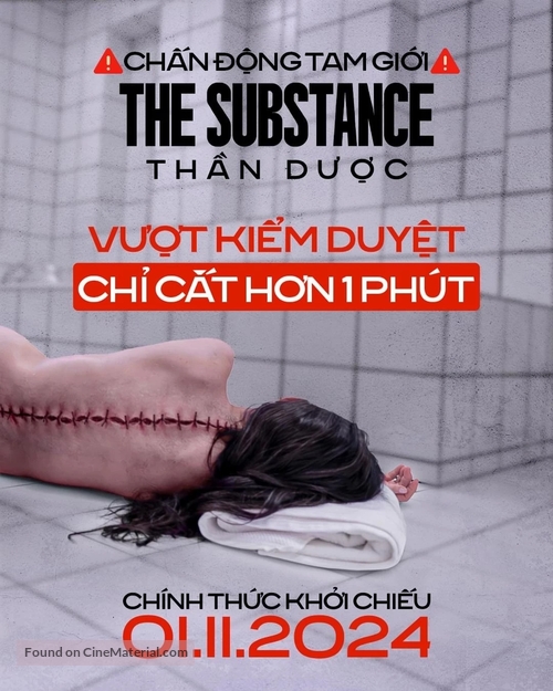 The Substance - Vietnamese Movie Poster