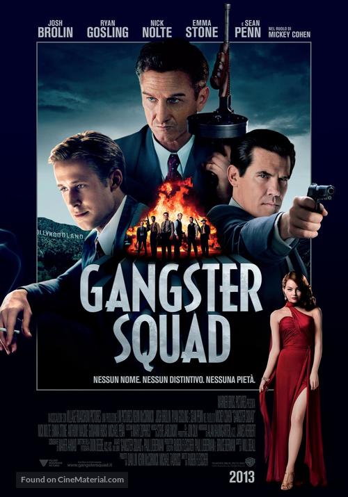 Gangster Squad - Italian Movie Poster