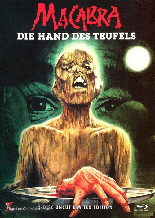 Demonoid, Messenger of Death - German Blu-Ray movie cover