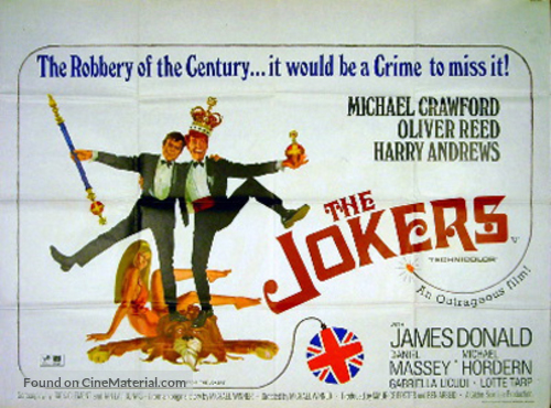 The Jokers - British Movie Poster