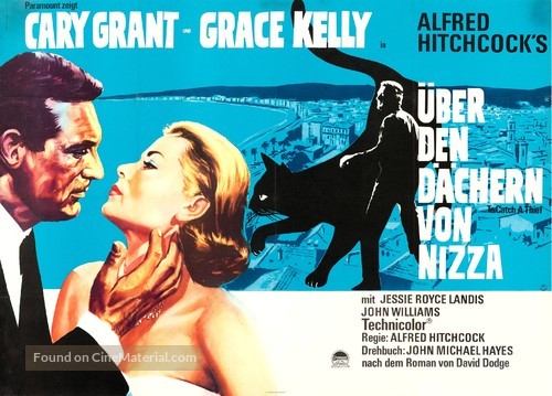 To Catch a Thief - German Re-release movie poster