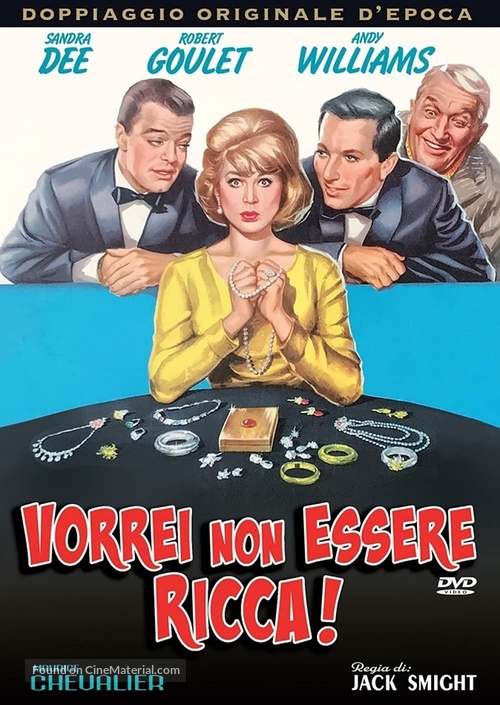 I&#039;d Rather Be Rich - Italian DVD movie cover