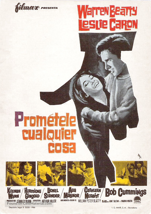 Promise Her Anything - Spanish Movie Poster