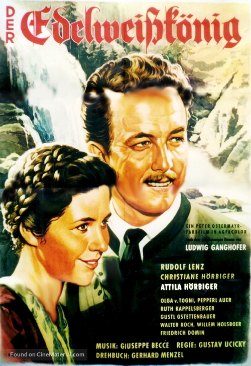 Der Edelwei&szlig;k&ouml;nig - German Movie Poster