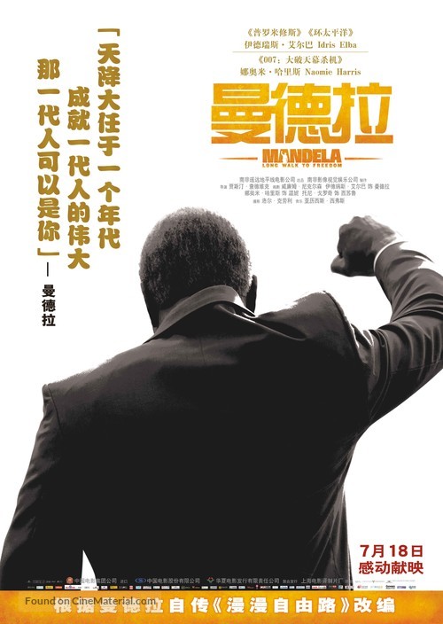 Mandela: Long Walk to Freedom - Chinese Movie Poster