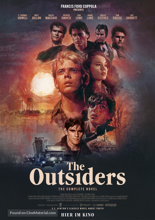 The Outsiders - German Movie Poster