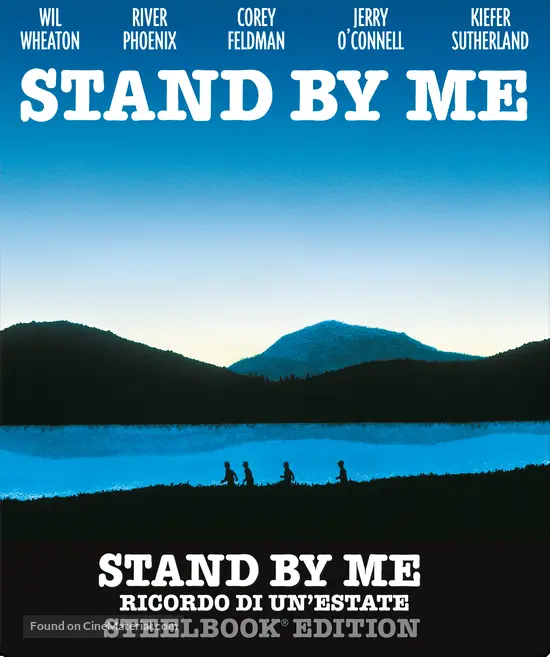 Stand by Me - Italian Blu-Ray movie cover