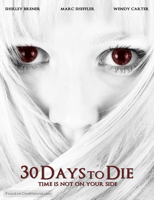 30 Days to Die - Blu-Ray movie cover