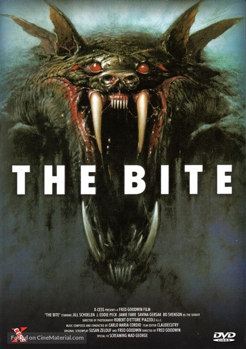 Curse II: The Bite - German DVD movie cover