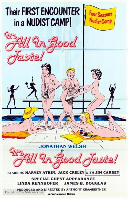 All in Good Taste - Canadian Movie Poster