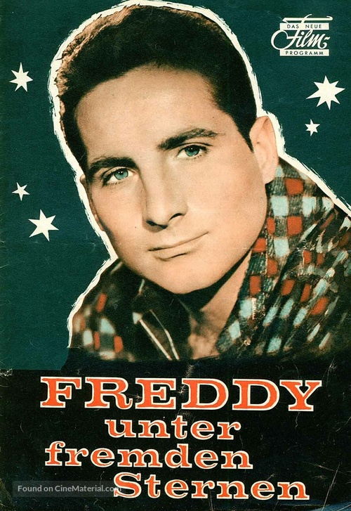 Freddy unter fremden Sternen - German poster