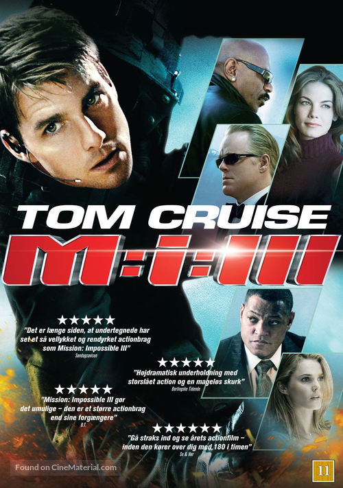 Mission: Impossible III - Danish DVD movie cover