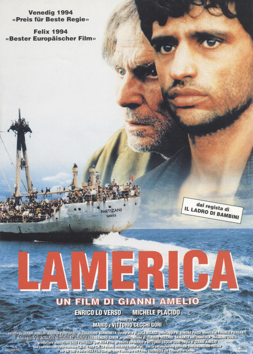 Lamerica - Swiss Movie Poster