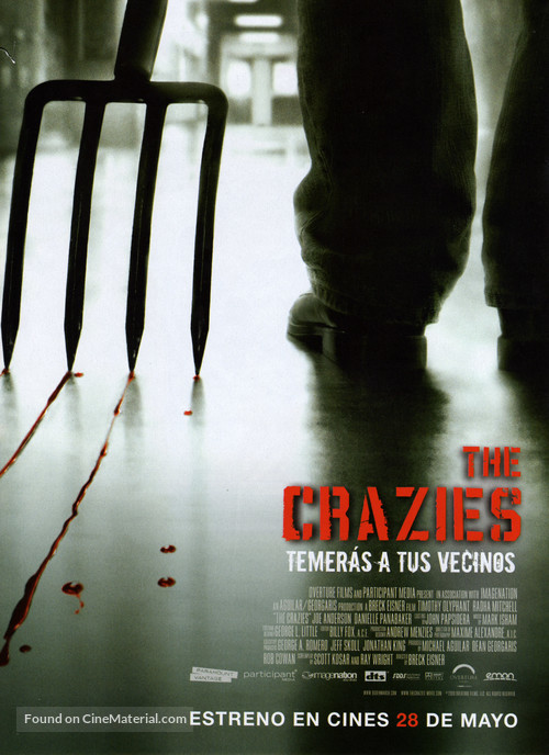 The Crazies - Spanish Movie Poster