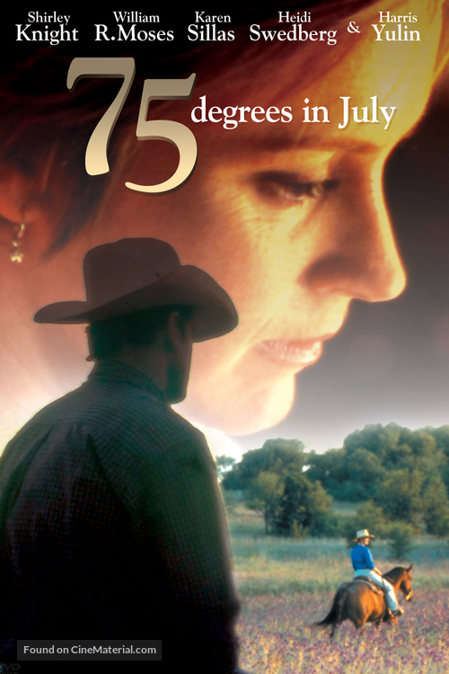 75 Degrees in July - DVD movie cover