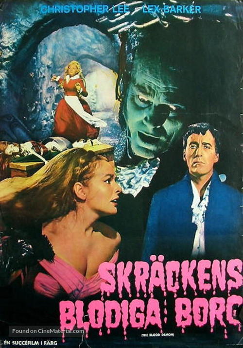 Die Schlangengrube und das Pendel - Swedish Movie Poster