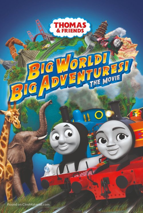 Thomas &amp; Friends: Big World! Big Adventures! The Movie - British Video on demand movie cover