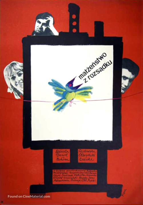 Malzenstwo z rozsadku - Polish Movie Poster