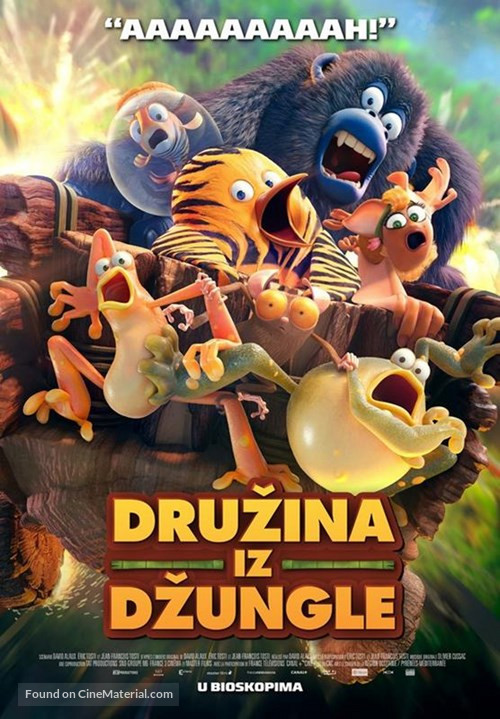 Les As de la Jungle - Serbian Movie Poster