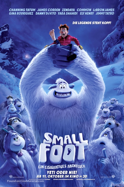 Smallfoot - Swiss Movie Poster