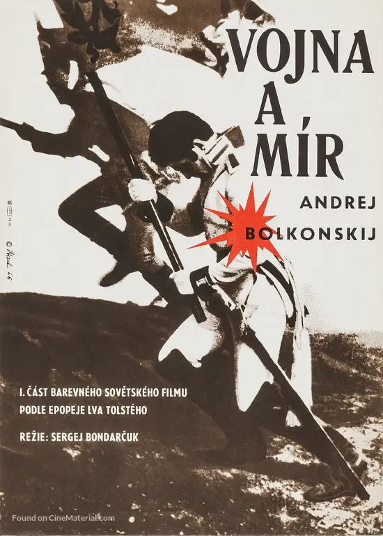 Voyna i mir - Czech Movie Poster