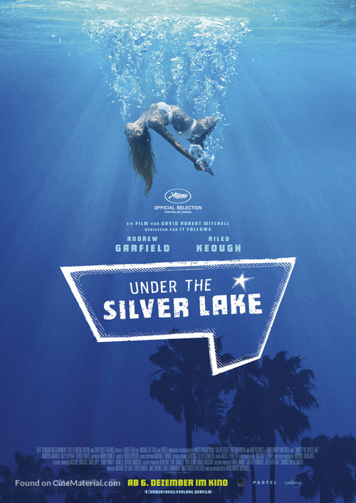 Under the Silver Lake - German Movie Poster