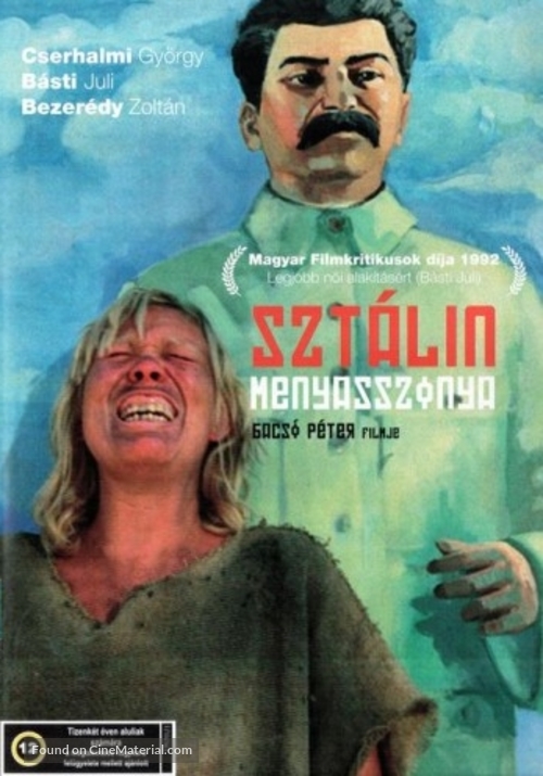 Szt&aacute;lin menyasszonya - Hungarian DVD movie cover