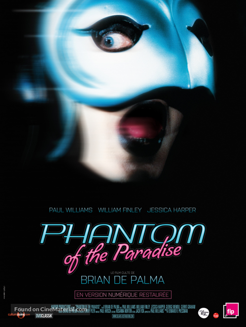 Phantom of the Paradise - French Movie Poster