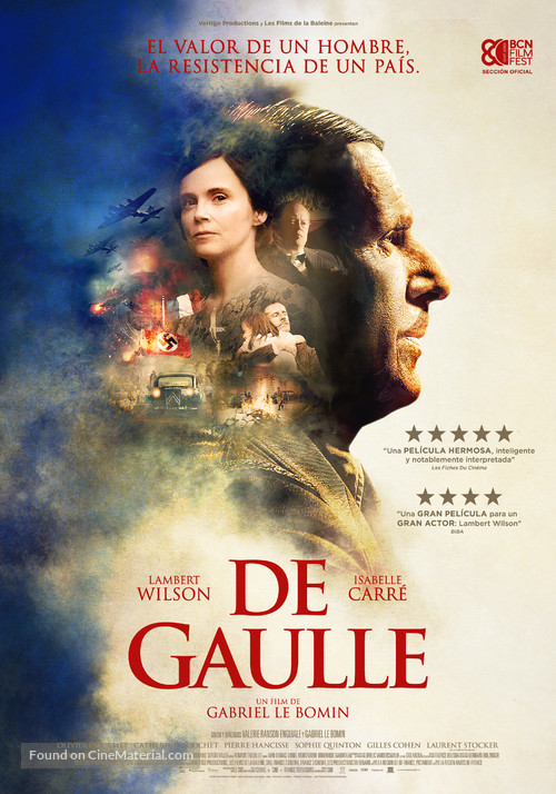 De Gaulle - Spanish Movie Poster