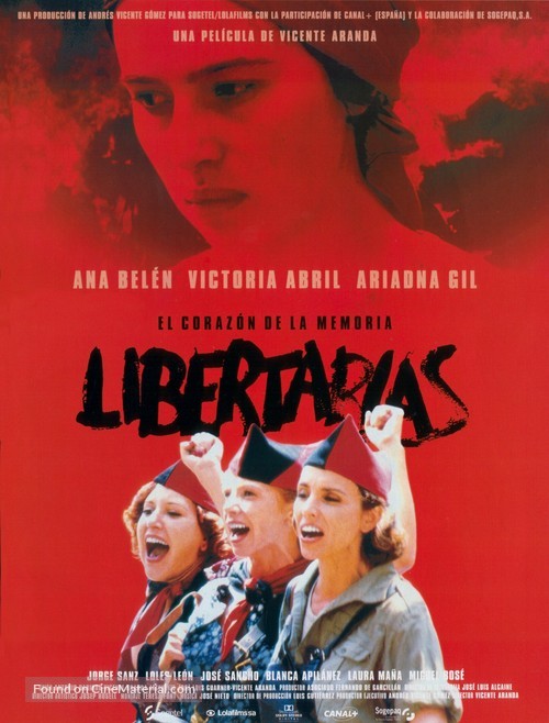 Libertarias - Spanish Movie Poster