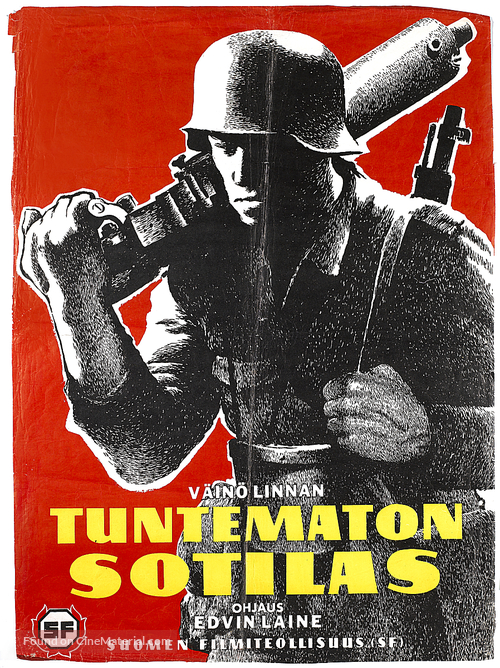 Tuntematon sotilas - Finnish Movie Poster