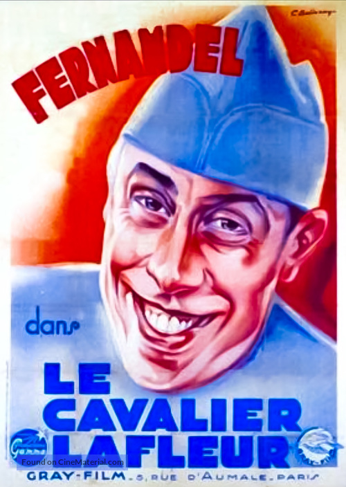 Le cavalier Lafleur - French Movie Poster