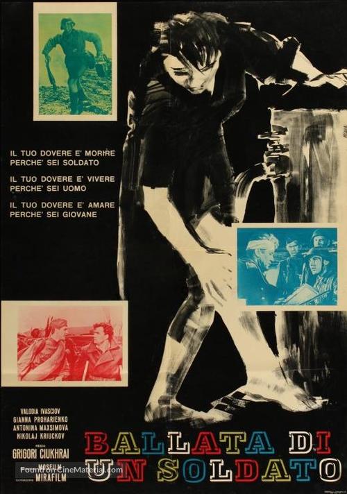 Ballada o soldate - Italian Movie Poster