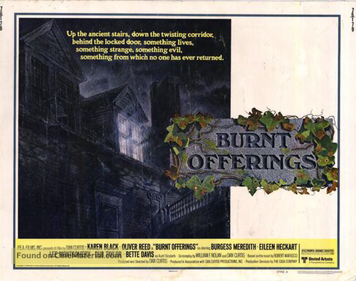 Burnt Offerings - Movie Poster