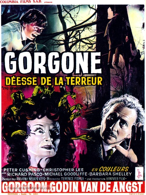 The Gorgon - Belgian Movie Poster